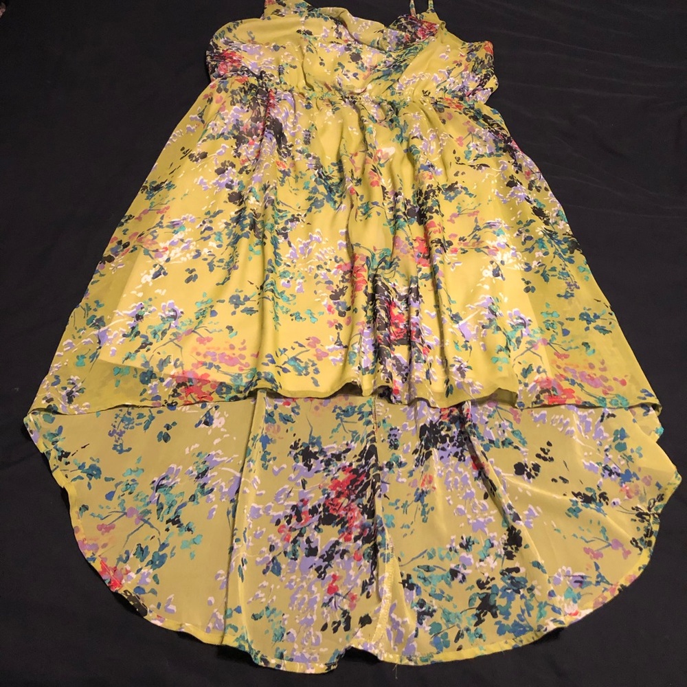 Hi Lo spaghetti strap dress